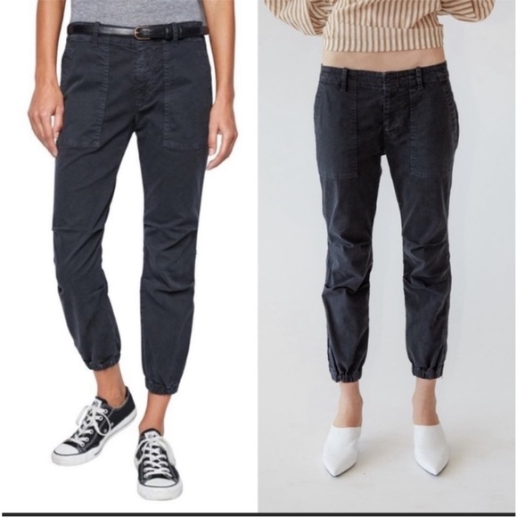 NILI LOTAN blue jogger French Military Pant Dark Navy! - Picture 13 of 14